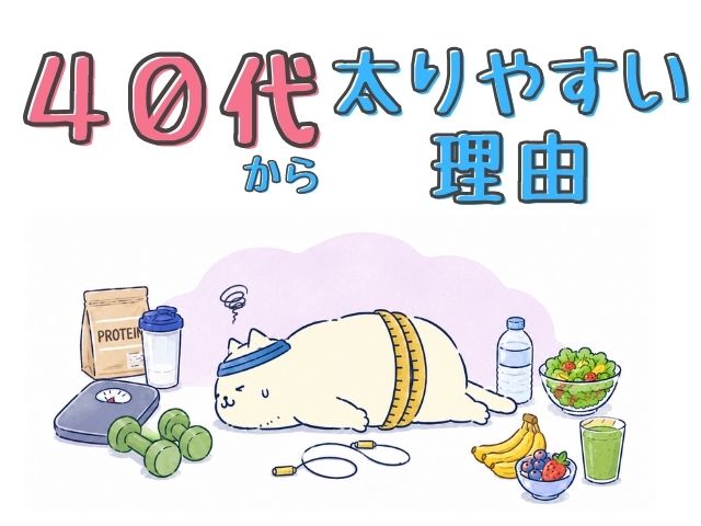 40代から太りやすい理由　女性ホルモン　漢方ダイエット